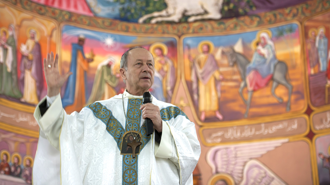 French Bishop talks about his 24 hours in Gaza